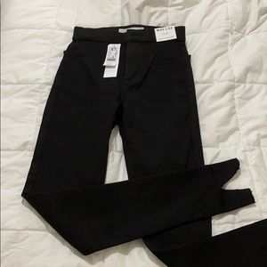 NWT Topshop Joni Jeans - Black